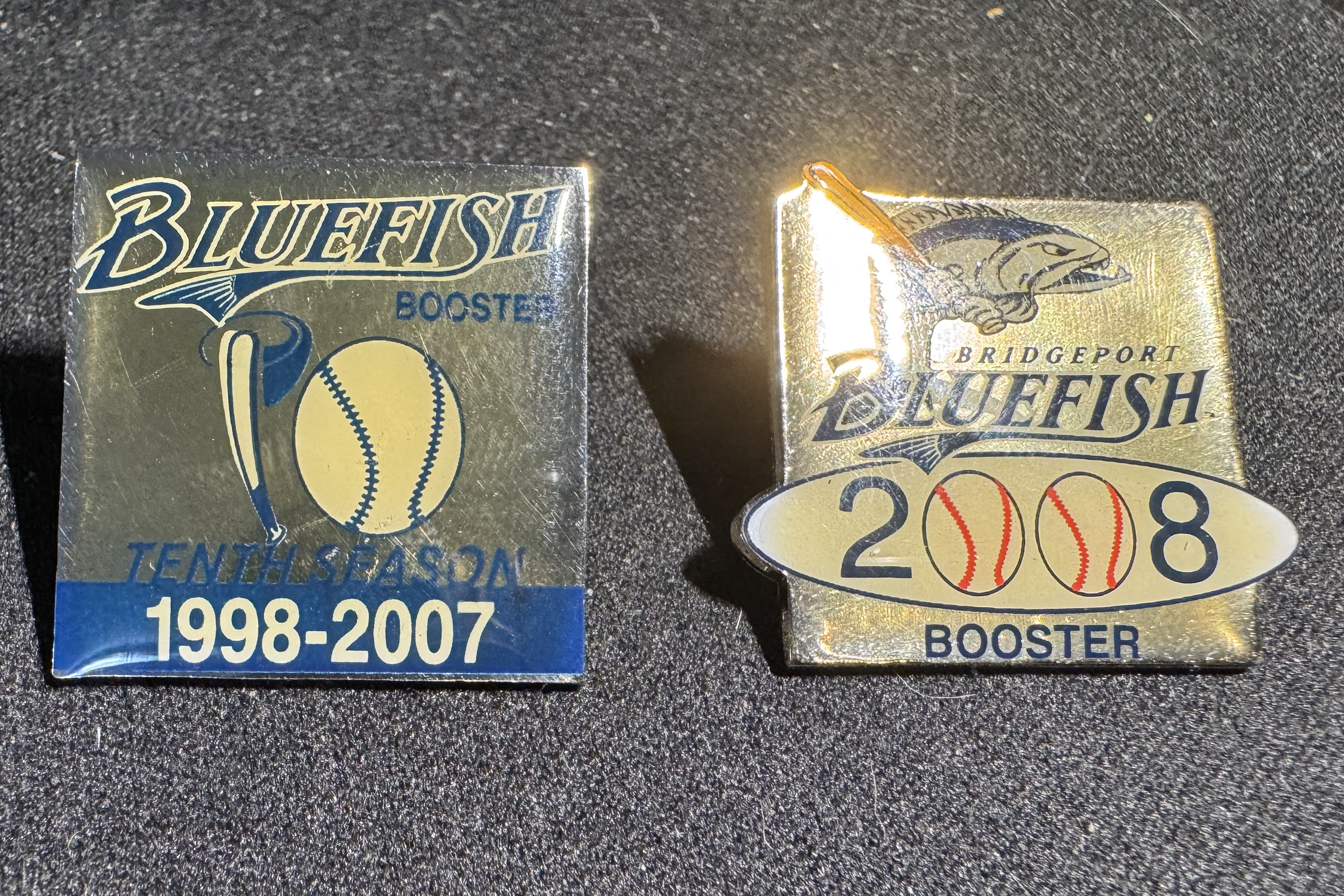 Bridgeport Bluefish Booster Club Pins