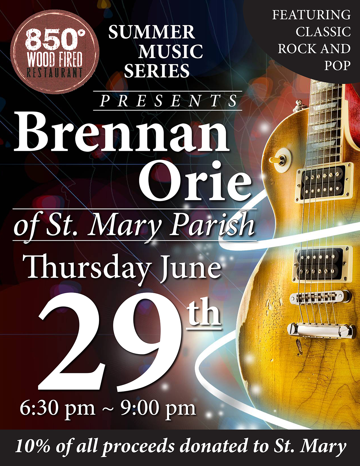 Summer Concert Series Flyer