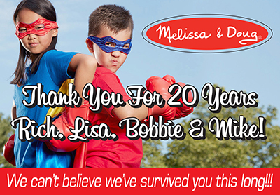 Melissa and Doug Banner